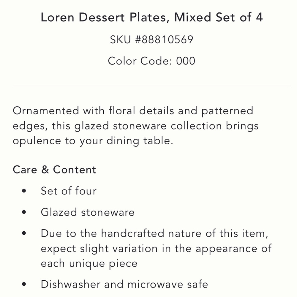 Anthropologie Blue and Yellow Dinnerware Collection - Picture 2 of 3